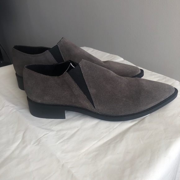 Zara suede ankle shoes. - Picture 5 of 10